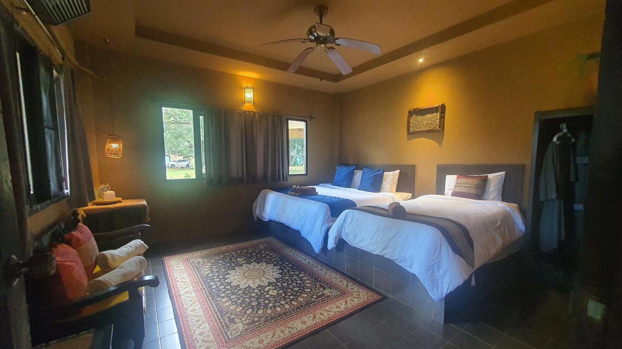 Melina Beach Front Bungalows Tha Lane Bay Exterior foto