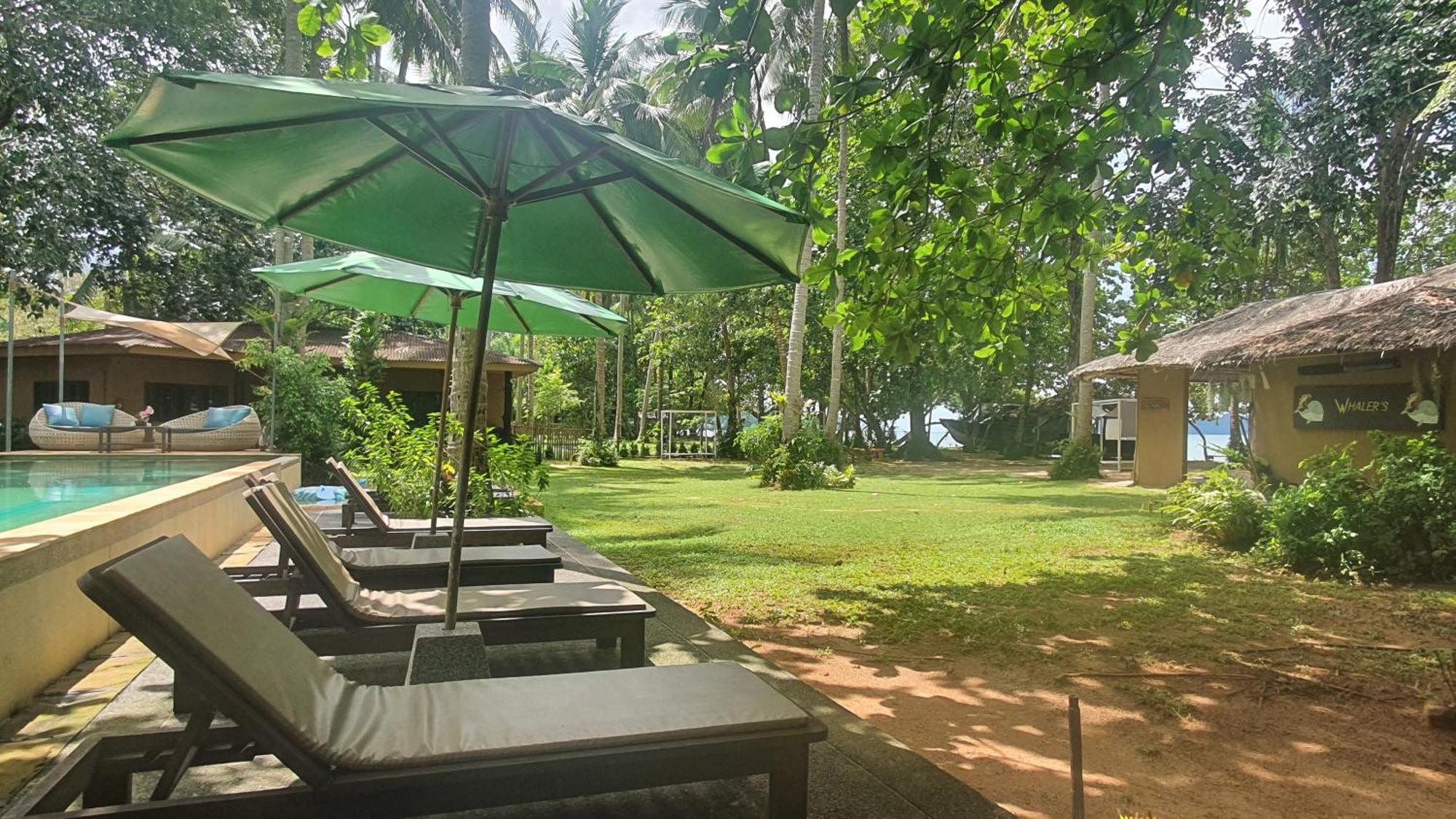 Melina Beach Front Bungalows Tha Lane Bay Exterior foto