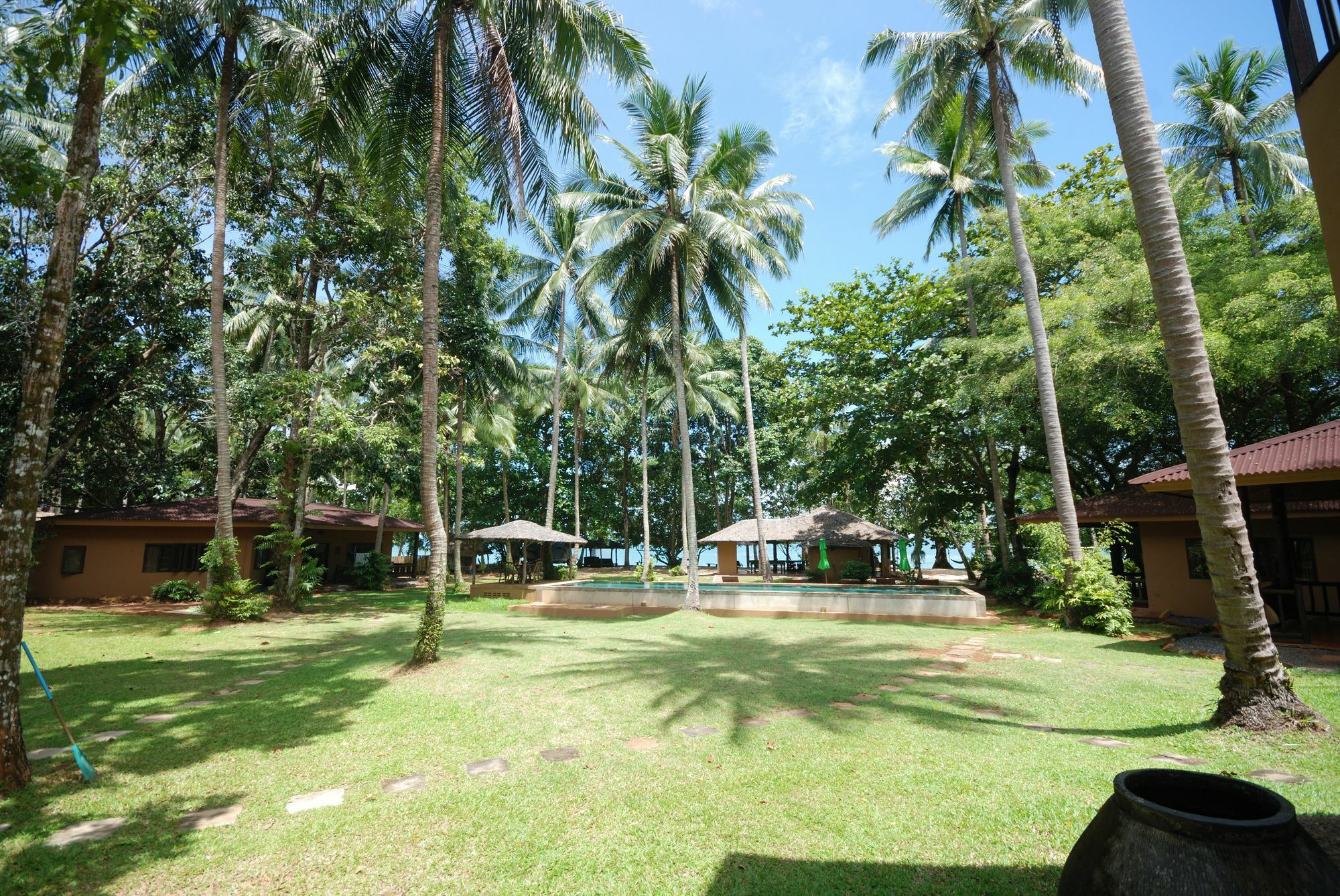 Melina Beach Front Bungalows Tha Lane Bay Exterior foto