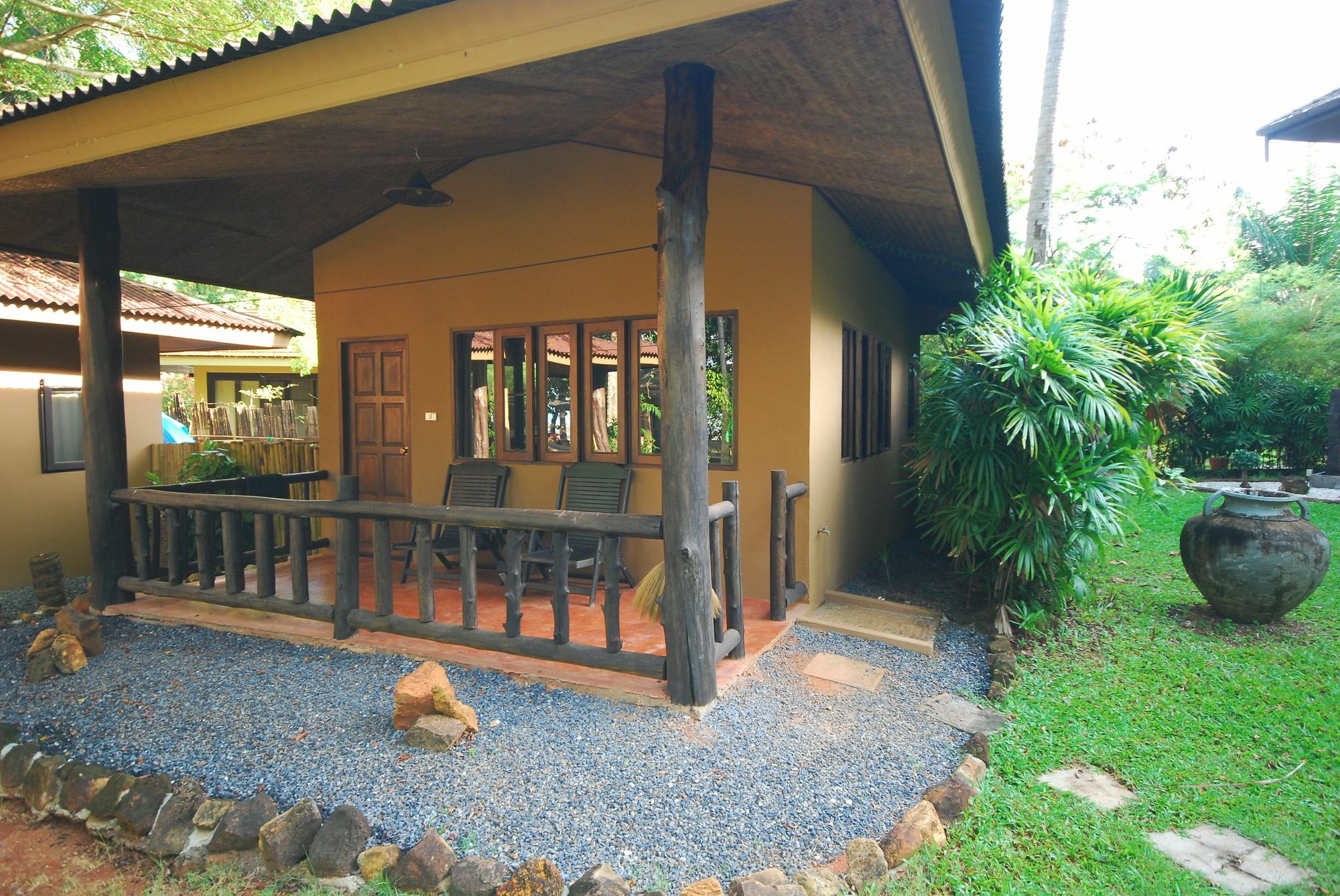 Melina Beach Front Bungalows Tha Lane Bay Exterior foto